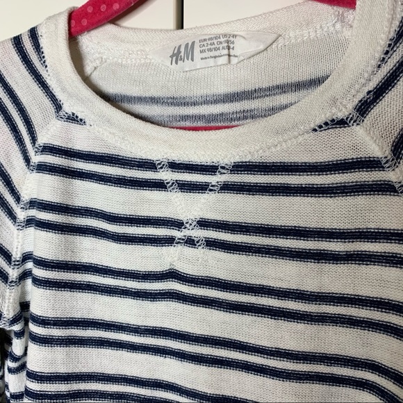 H&M Toddler Striped Thin Sweatshirt/Sweatshirt - Picture 4 of 12